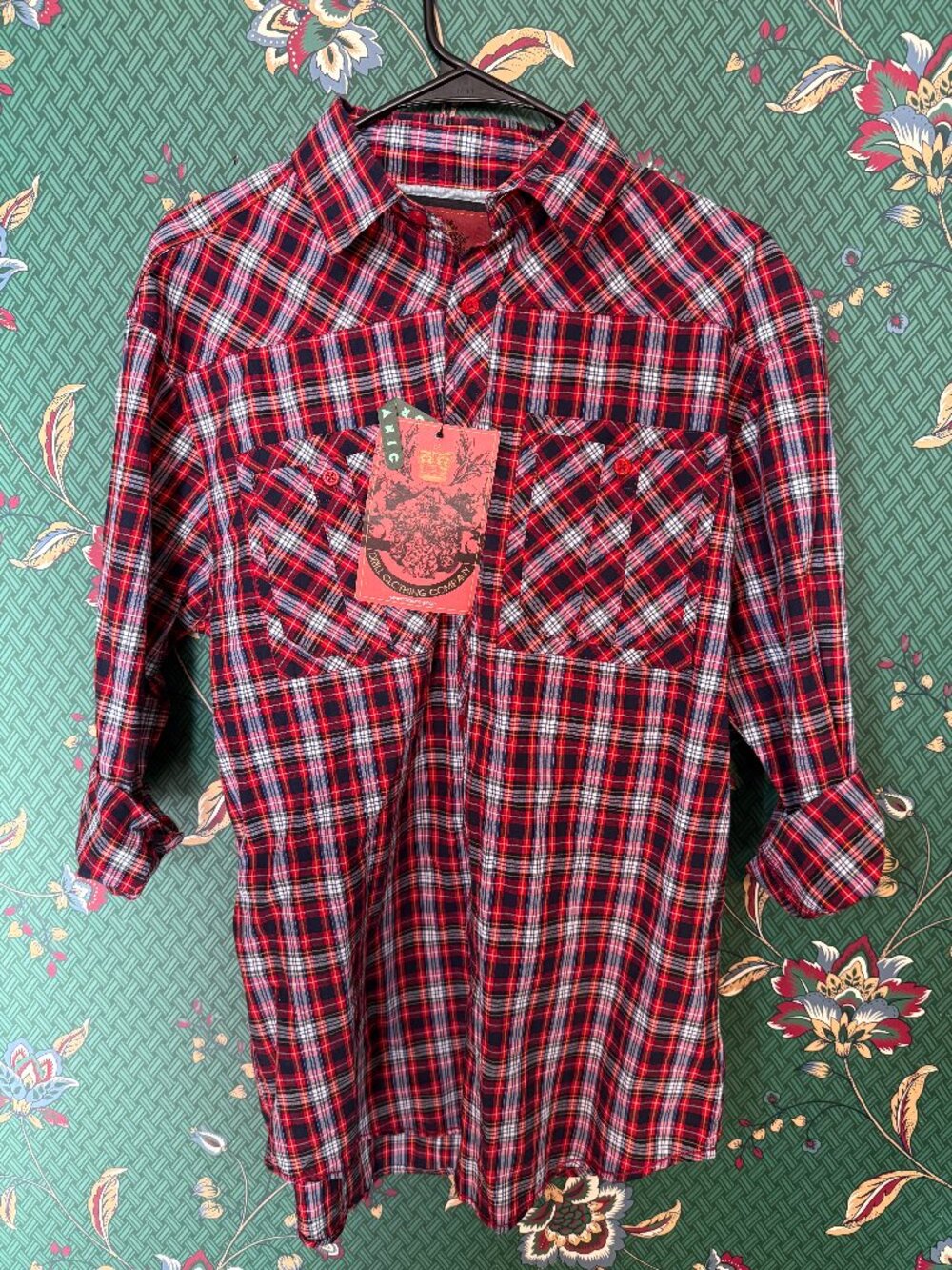 Men's Drill Plaid/Flannel Shirt